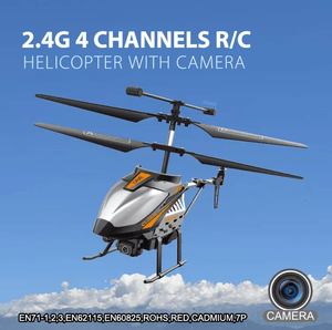 2.4G 4CH Sky Max RC Flying Helicopter with Camera and Lights - Sterilamo