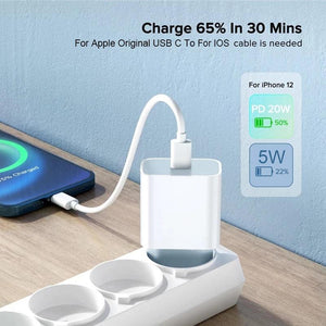 20W Fast Charger For iPhone - Sterilamo
