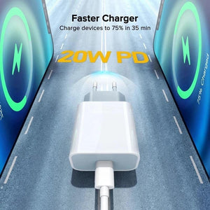 20W Fast Charger For iPhone - Sterilamo
