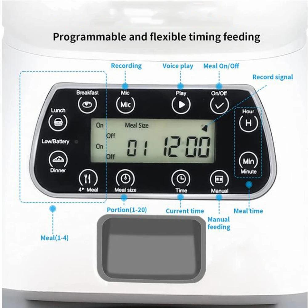 Automatic Smart Pet Feeder - Sterilamo