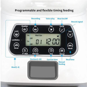 Automatic Smart Pet Feeder - Sterilamo