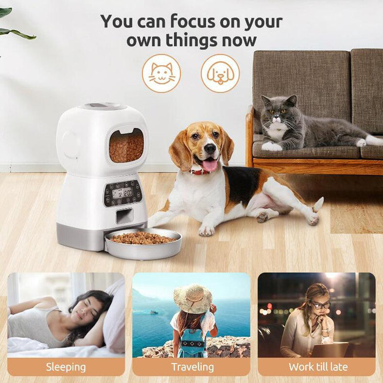 Automatic Smart Pet Feeder - Sterilamo
