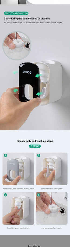 Automatic Toothbrush Holder Dispenser - Sterilamo