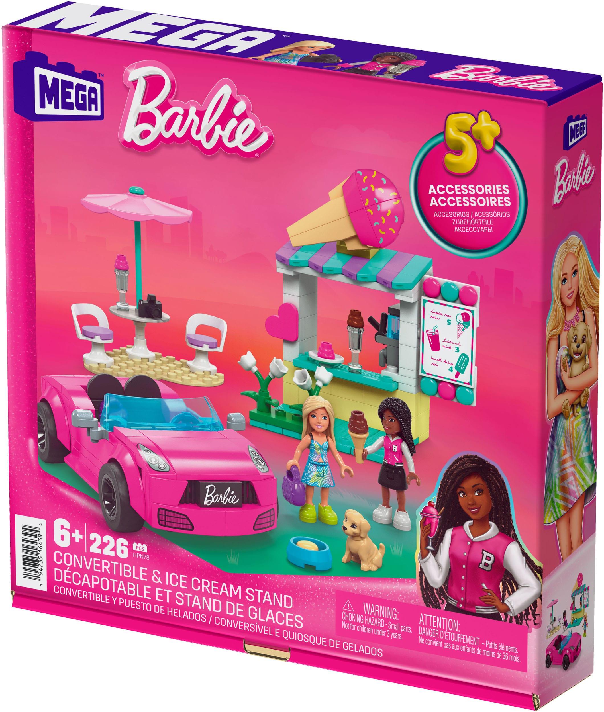 Barbie MEGA Bauset Cabrio & Eisstand - Sterilamo