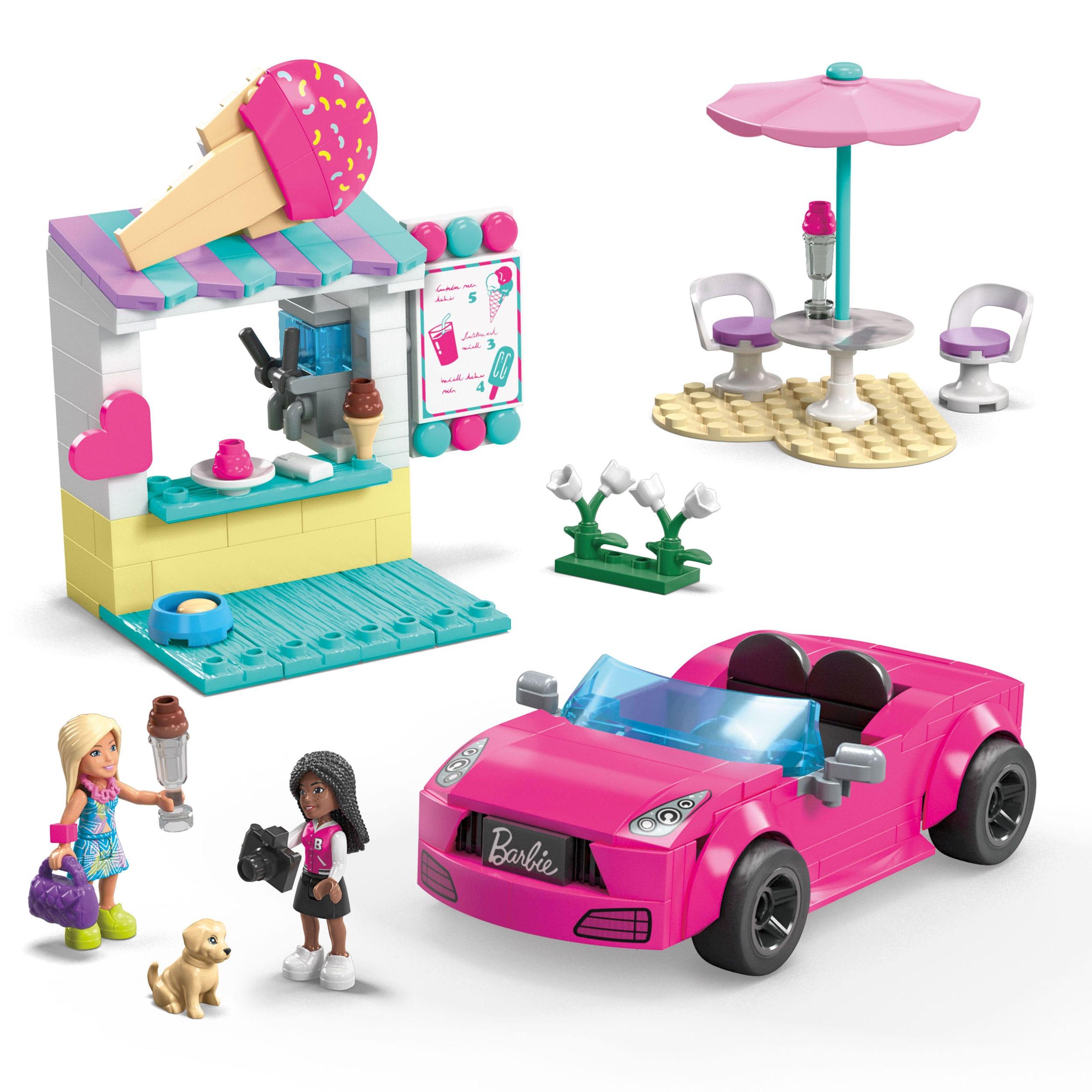 Barbie MEGA Bauset Cabrio & Eisstand - Sterilamo