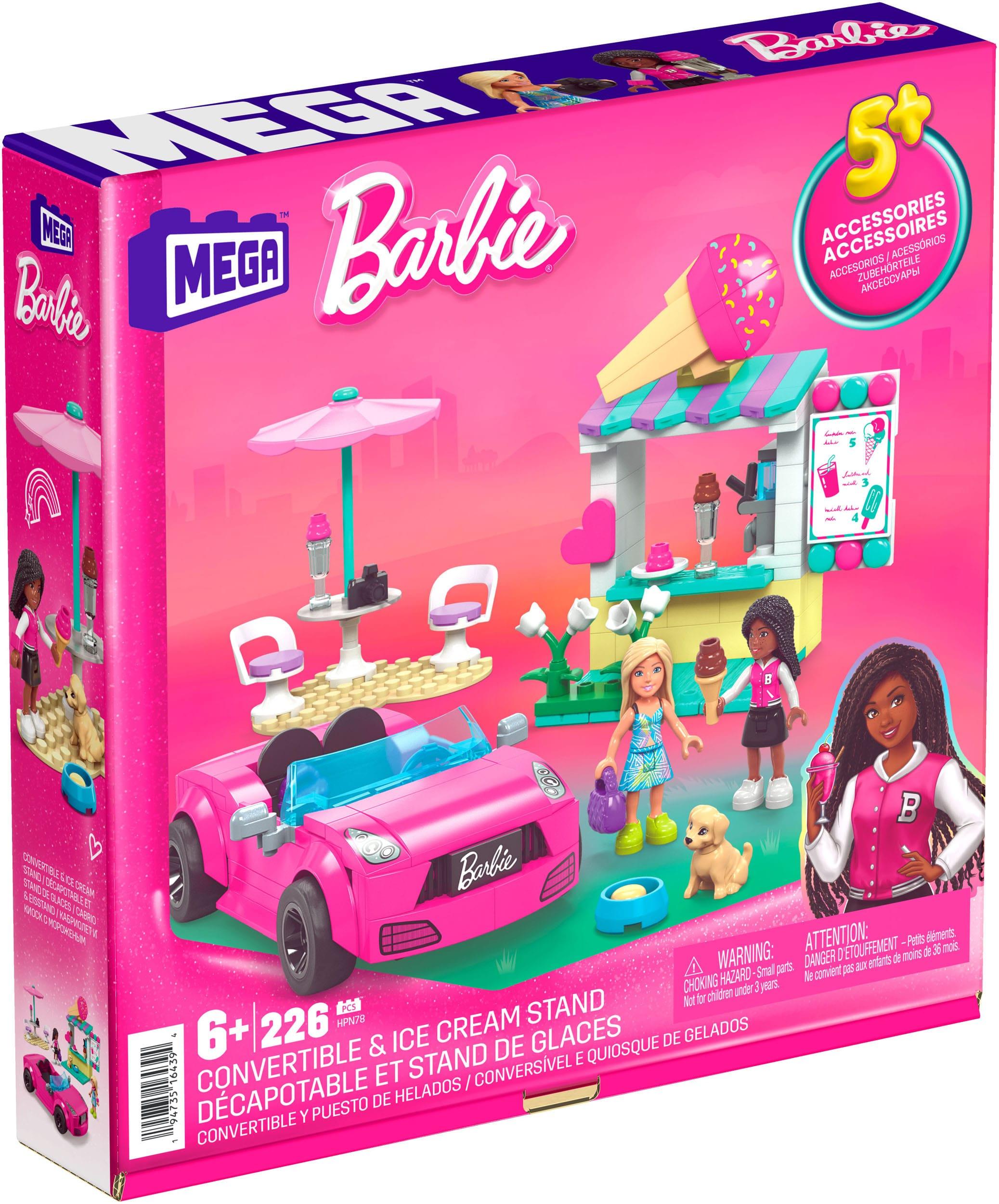 Barbie MEGA Bauset Cabrio & Eisstand - Sterilamo
