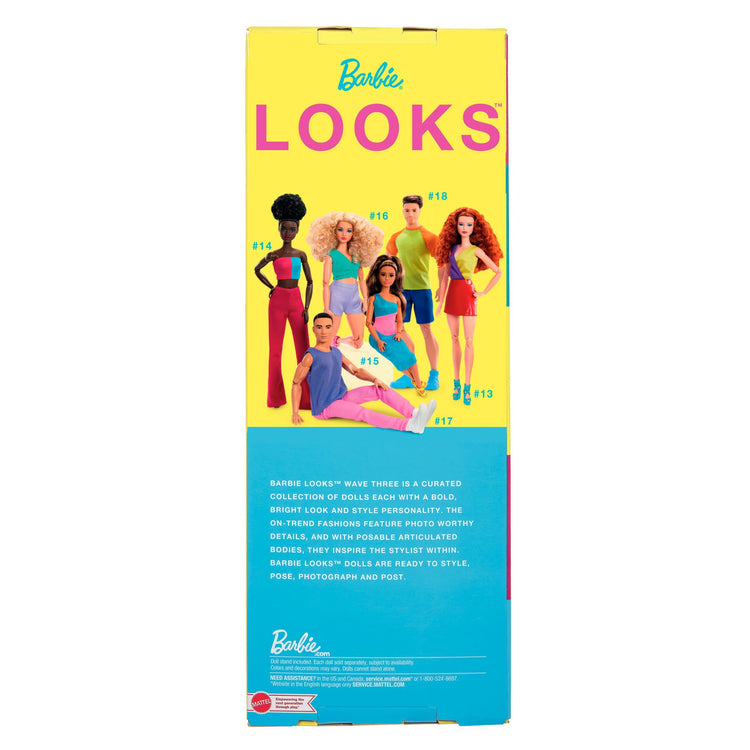Barbie Signature Barbie Looks Puppe Model #13 Red Hair, Red Skirt - Sterilamo