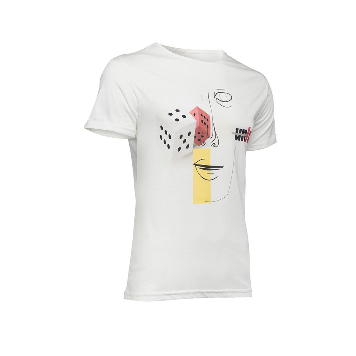 Biggdesign Faces Lucy T-Shirt, Printed Male T-shirt, Cotton , Crew - Sterilamo