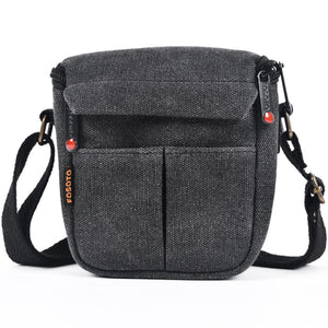 Canvas Camera Bag Shoulder Canon Eos M100 M50 M10 M6 M3 M2 Sx540 Sx530 - Sterilamo