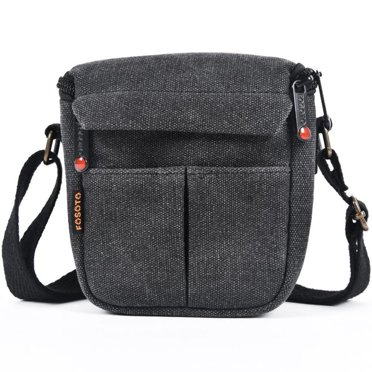 Canvas Camera Bag Shoulder Canon Eos M100 M50 M10 M6 M3 M2 Sx540 Sx530 - Sterilamo