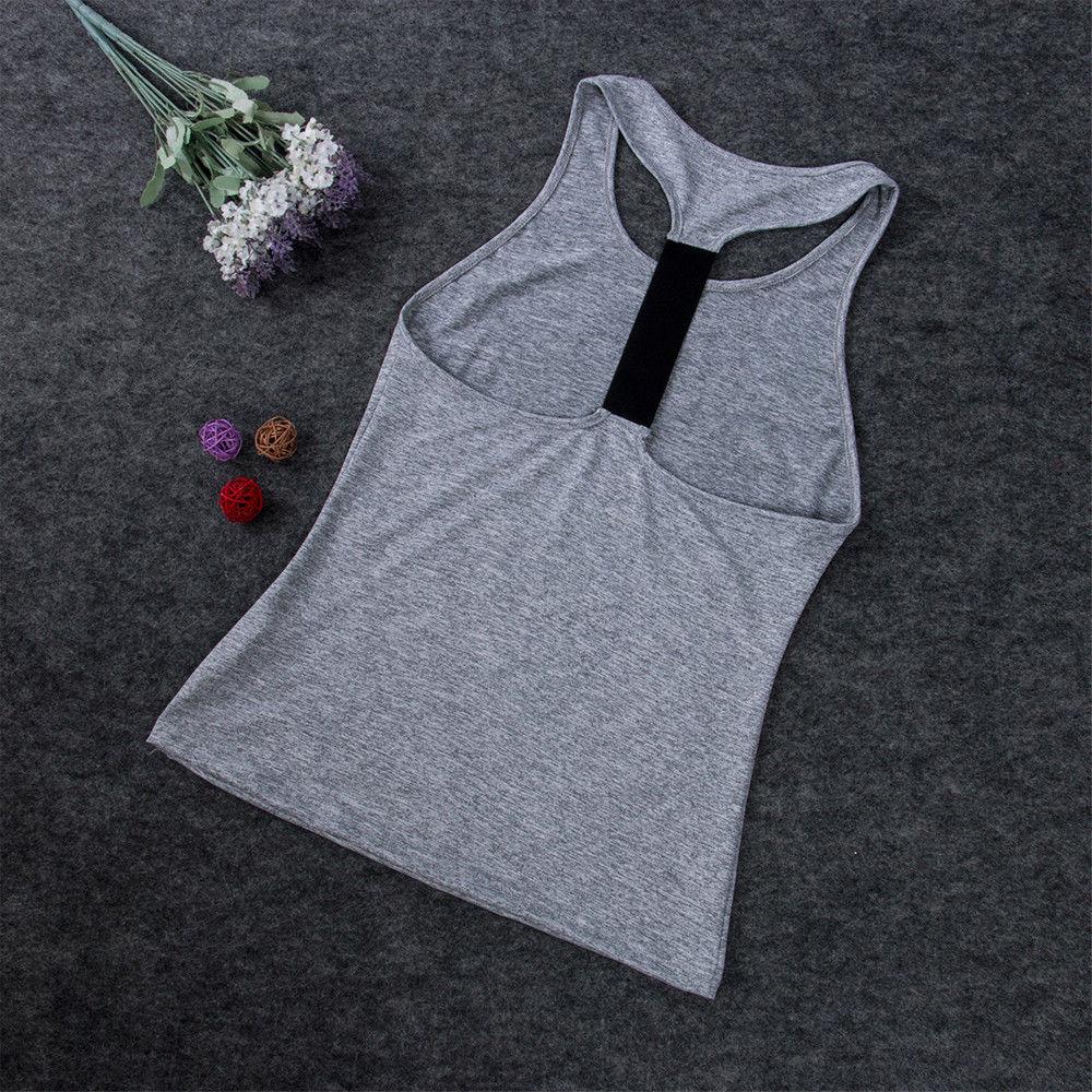Casual Sleeveless Women Yoga Shirts - Sterilamo