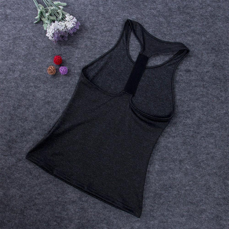 Casual Sleeveless Women Yoga Shirts - Sterilamo