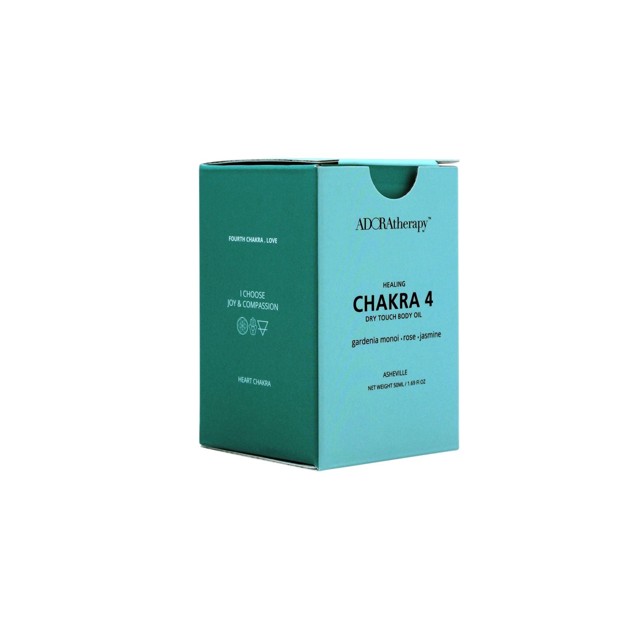 Chakra Dry Touch Healing Body Oil Number 4 - Sterilamo