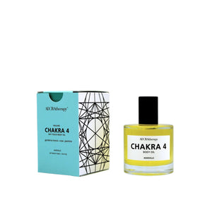Chakra Dry Touch Healing Body Oil Number 4 - Sterilamo