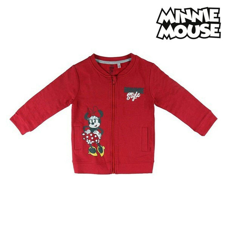 Children’s Tracksuit Minnie Mouse 74789 Red - Sterilamo