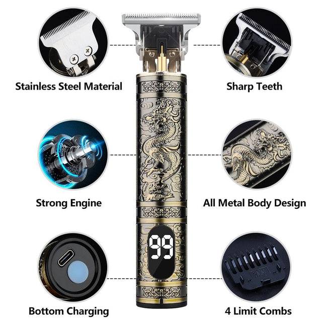 Electric Hair Cutting Machine Vintage T9 Clipper - Sterilamo
