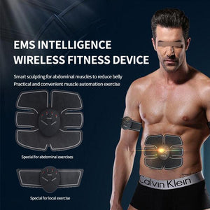 EMS Abdominal Fitness Instrument Rechargeable Sports Outdoor Abdominal - Sterilamo