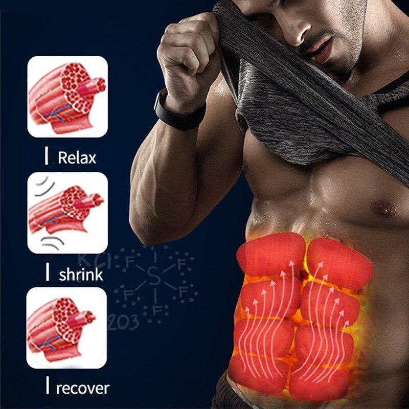 EMS Abdominal Fitness Instrument Rechargeable Sports Outdoor Abdominal - Sterilamo