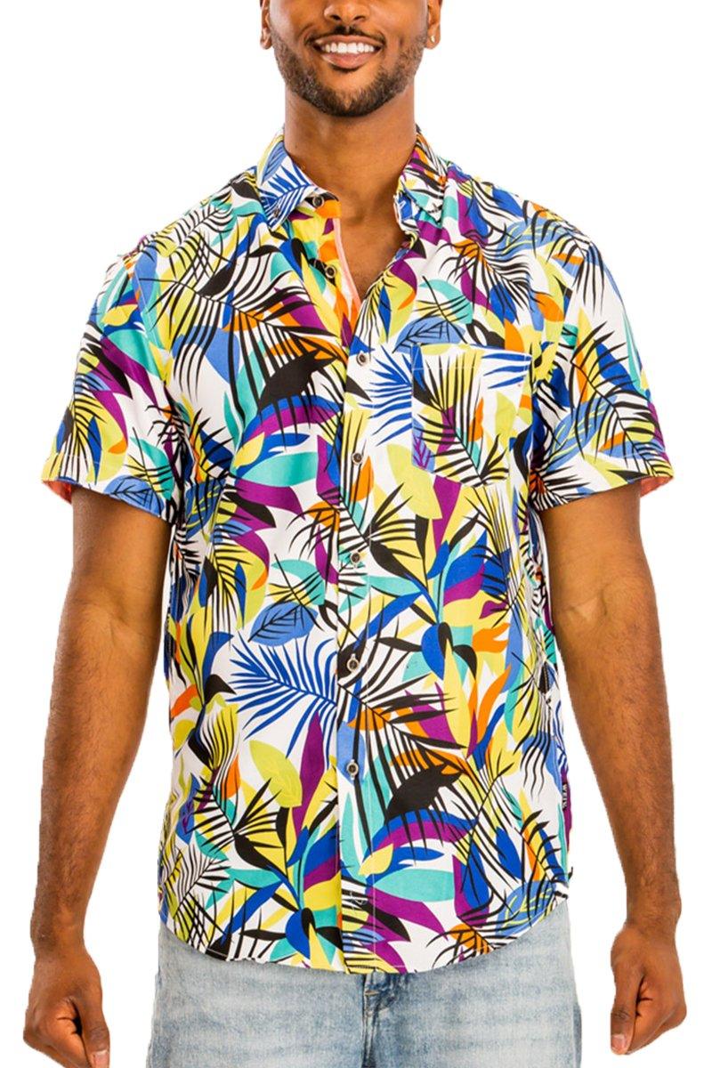 HAWAIIAN BUTTON DOWN SHIRT - Sterilamo