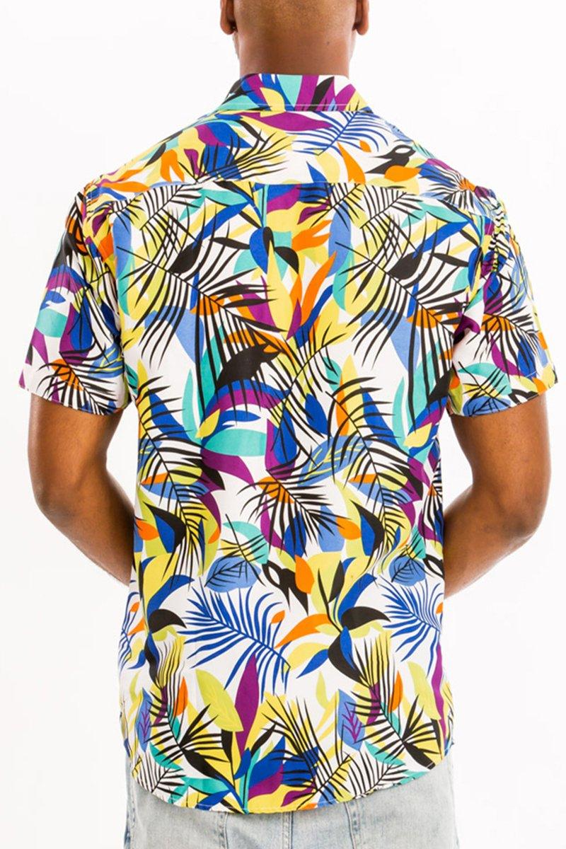 HAWAIIAN BUTTON DOWN SHIRT - Sterilamo