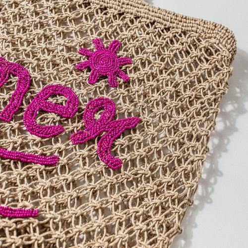 Jute handmade Summer Beach Bag - Sterilamo