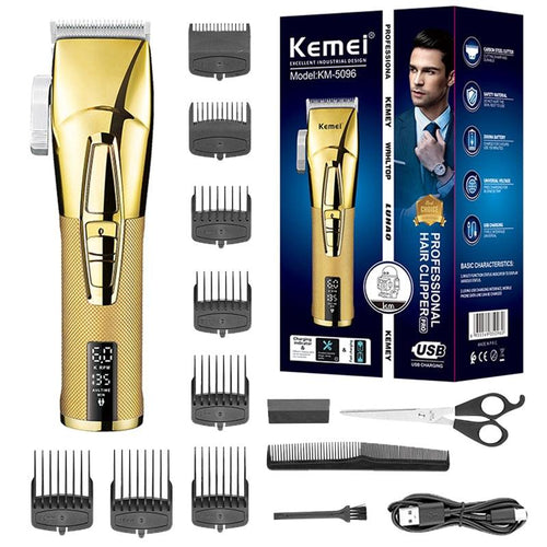 Kemei Professional Hair Clipper Machine | Kemei 5096 Professional Hair - Sterilamo