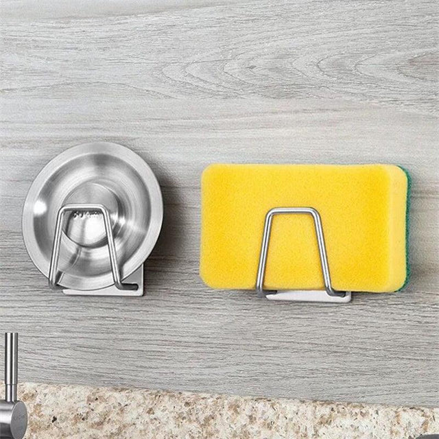 Kitchen Stainless Steel Sink Sponges Holder - Sterilamo