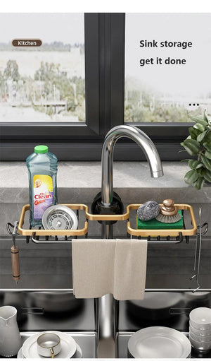 Kitchen Storage Faucet Rack - Sterilamo