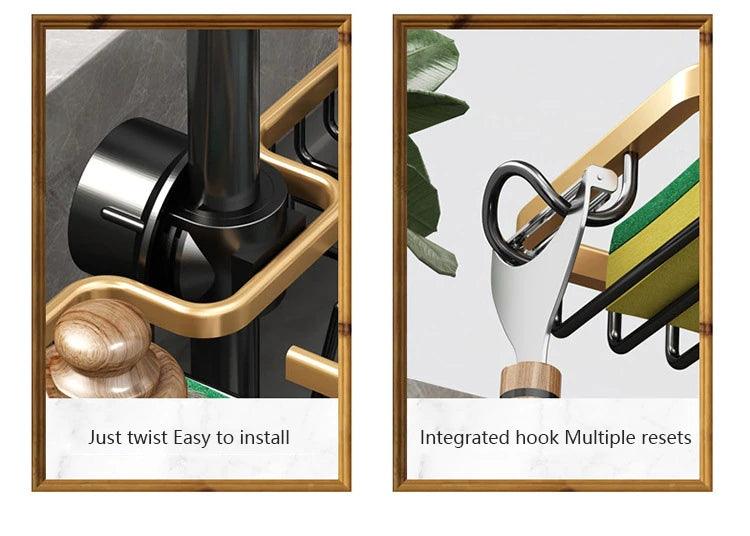 Kitchen Storage Faucet Rack - Sterilamo