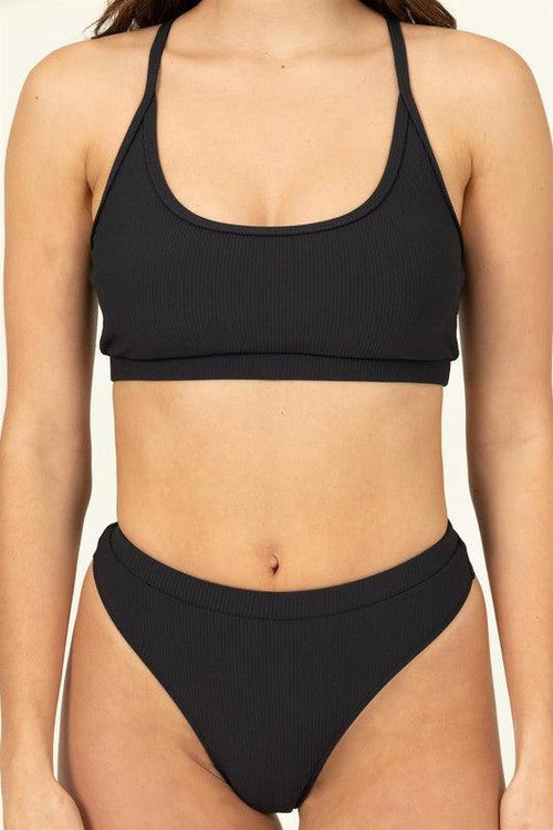 LEAN CLOSE TWO-PIECE BIKINI SET - Sterilamo
