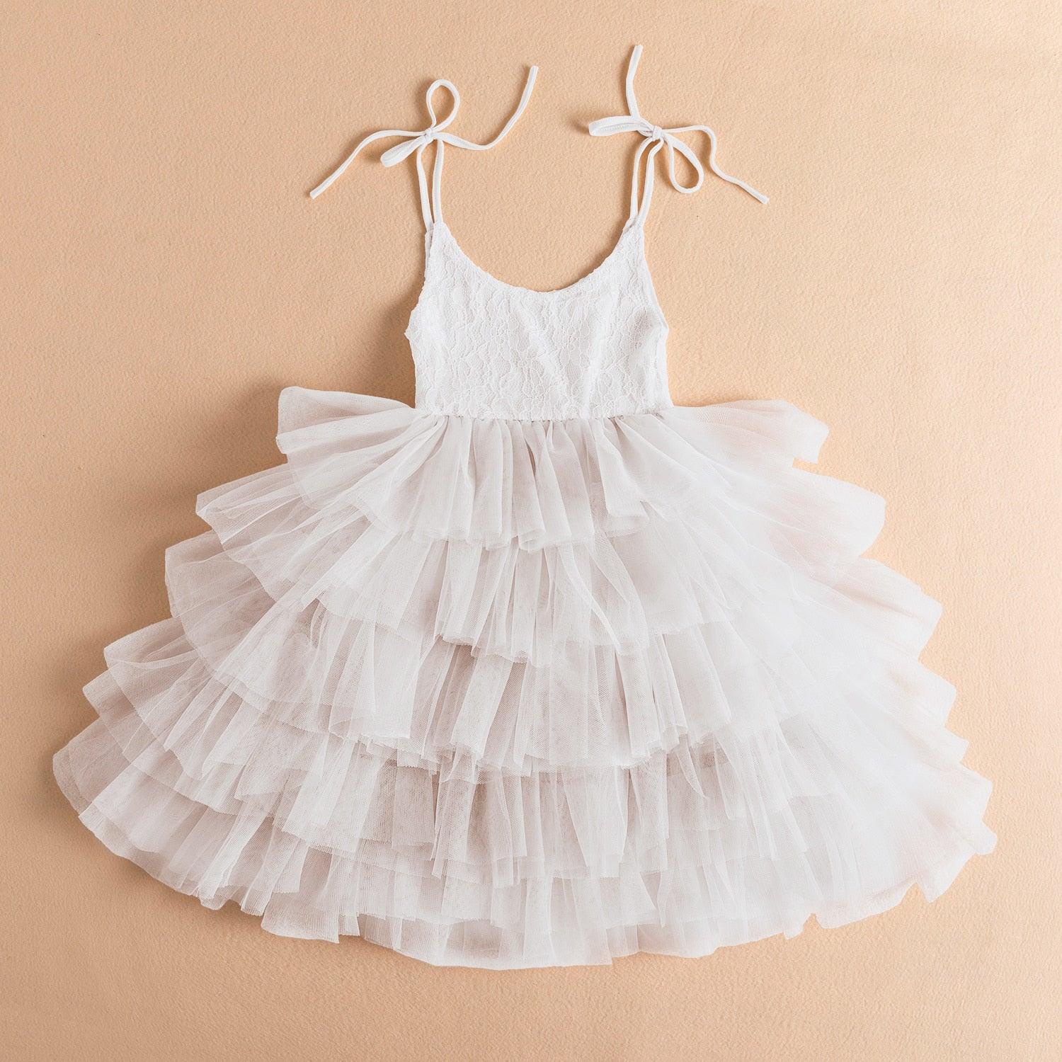 Little Girl Ceremonies Dress Baby Children's Clothing Tutu Kids - Sterilamo