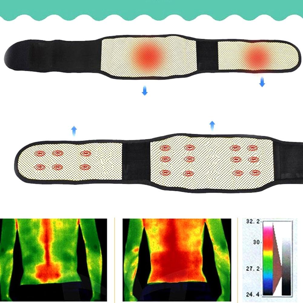 Magnetic Therapy Back Waist Support Belt - Sterilamo