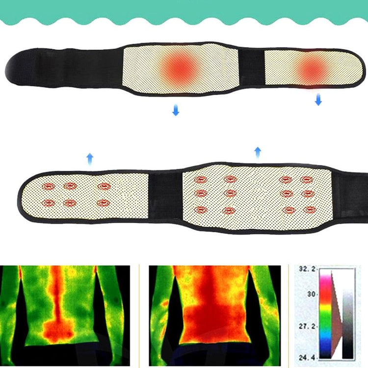Magnetic Therapy Back Waist Support Belt - Sterilamo