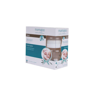 Mamajoo Gold Double Feeding Bottle, 150 ml, BPA Free, For Newborn - Sterilamo
