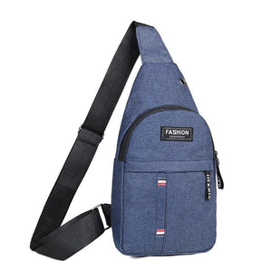 Men's Chest Bag New Fashion Korean-style Casual Sports Water-proof - Sterilamo