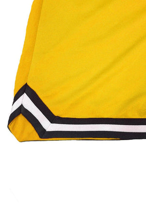 Mens Striped Basketball Active Jordan Shorts - Sterilamo