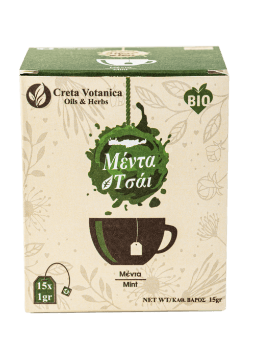 Bio Minze Tee 15x 1g - Sterilamo