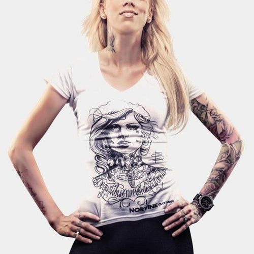 Norvine Tattoo Queen Women's T-Shirt - Sterilamo