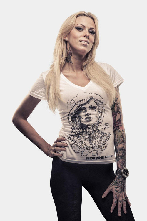 Norvine Tattoo Queen Women's T-Shirt - Sterilamo
