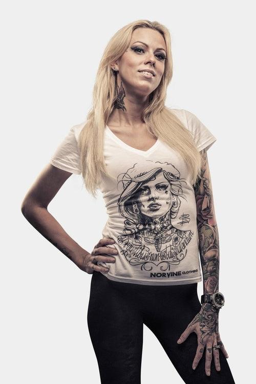 Norvine Tattoo Queen Women's T-Shirt - Sterilamo