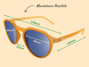 Okulars® Eco Pacific Amber Blue - Sterilamo