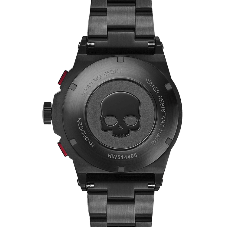 Otto Chrono All Black Bracelet - Sterilamo