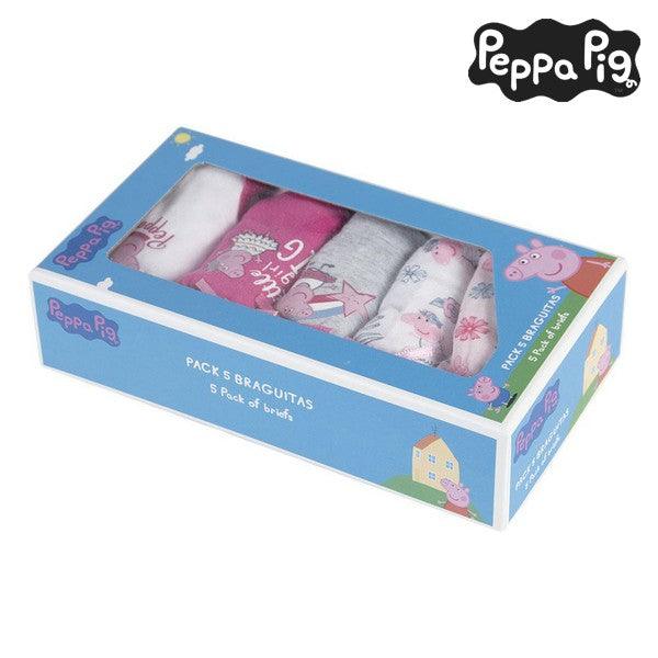 Pack of Girls Knickers Peppa Pig (5 uds) - Sterilamo