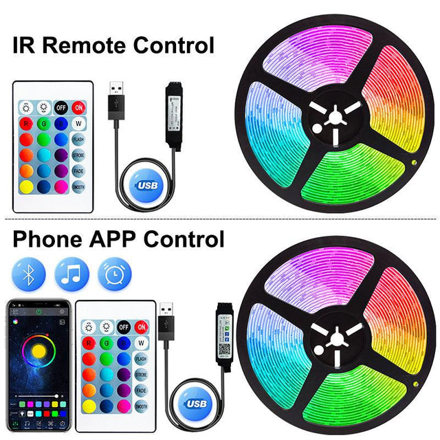 RGB Lights Flexible LED Lamp Tape - Sterilamo