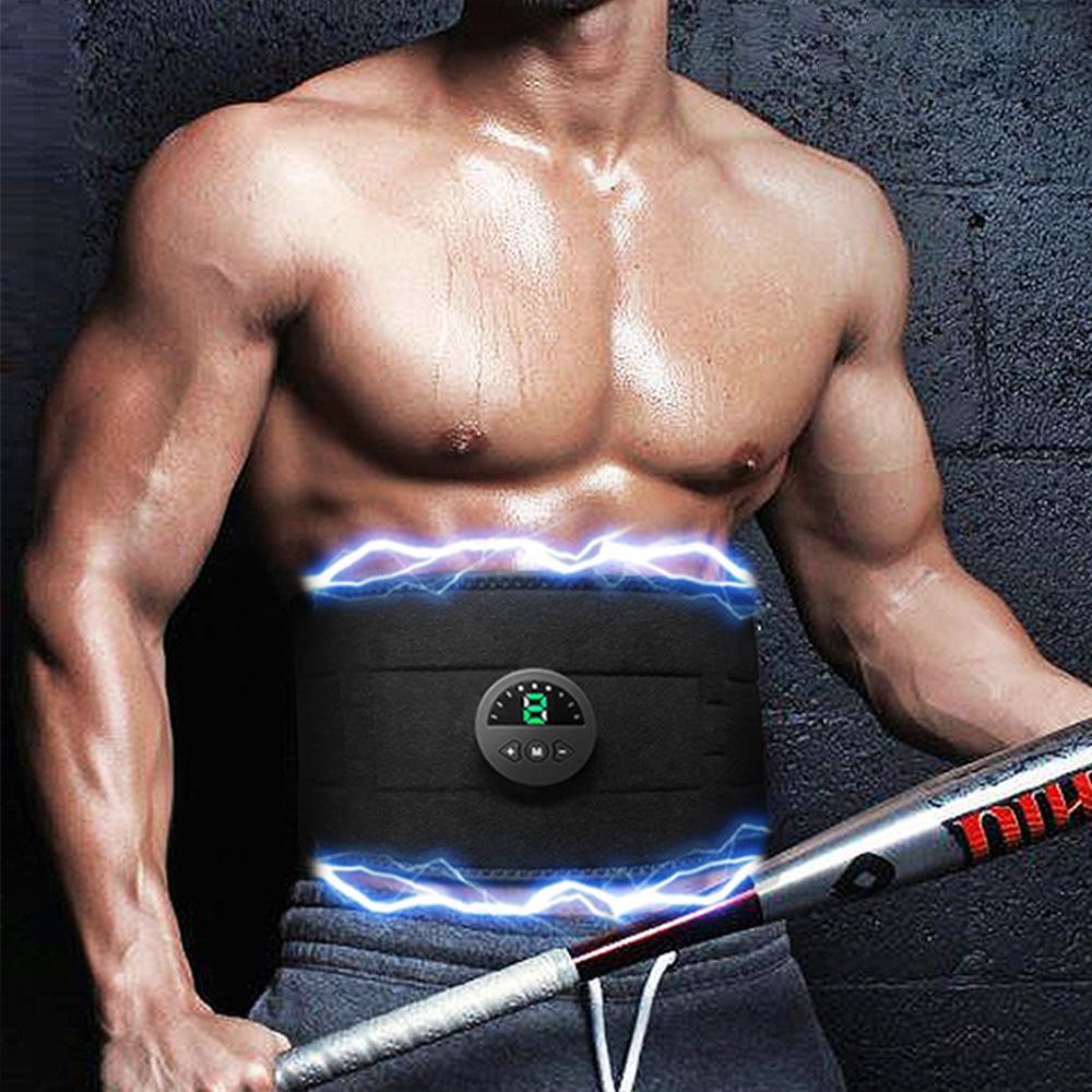 Smart EMS Fitness Vibration Belt Abdominal Trainer Muscle Slimming - Sterilamo