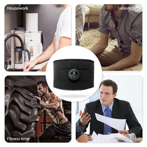 Smart EMS Fitness Vibration Belt Abdominal Trainer Muscle Slimming - Sterilamo