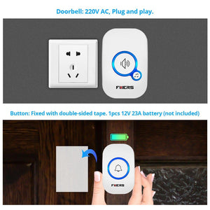 Smart Wireless Doorbell - Sterilamo