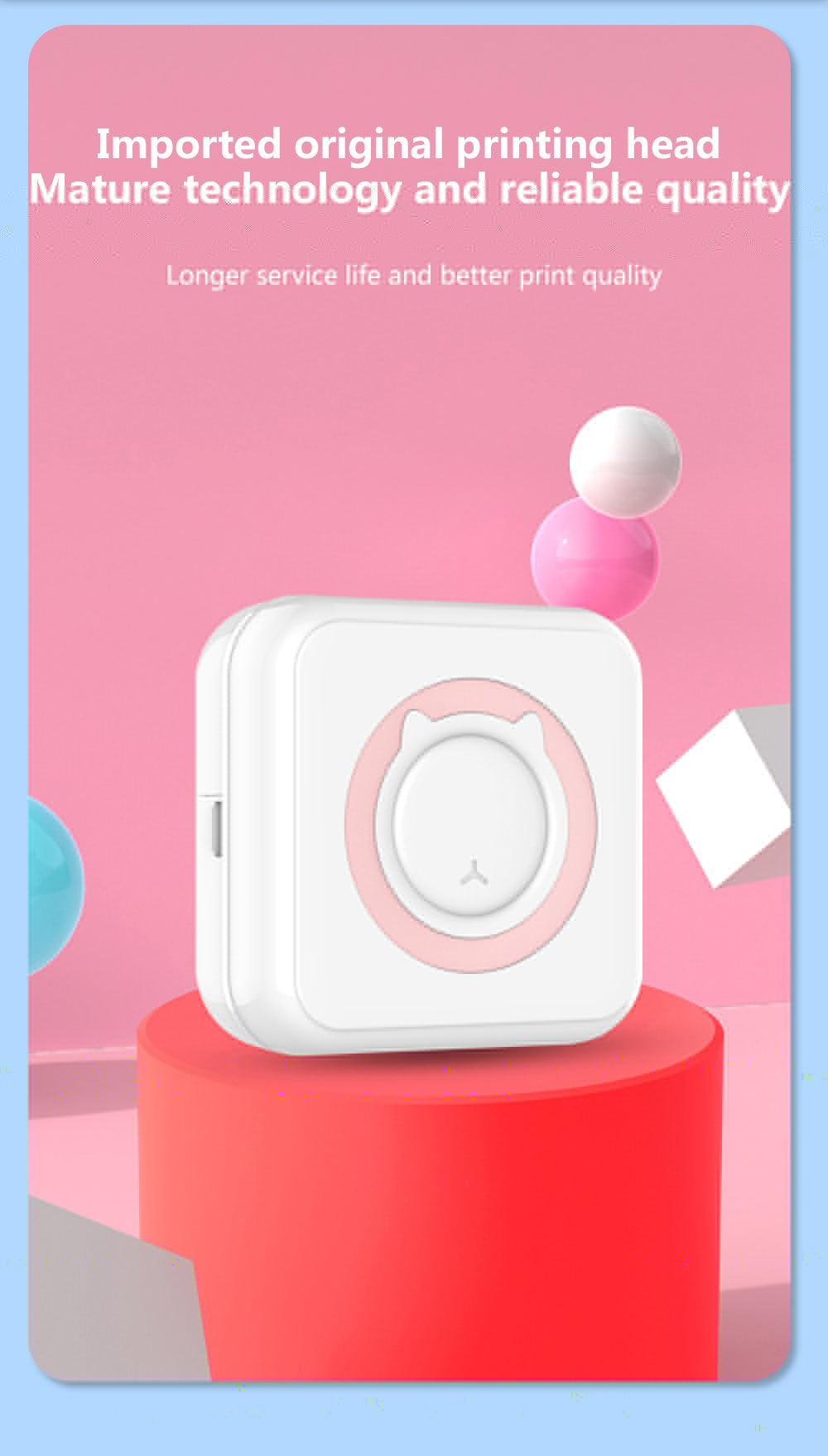 Steriprint-Aurum Portable Thermal Printer Mini Print Paper Red - Sterilamo