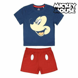 Summer Pyjama Mickey Mouse 73457 Navy Blue - Sterilamo