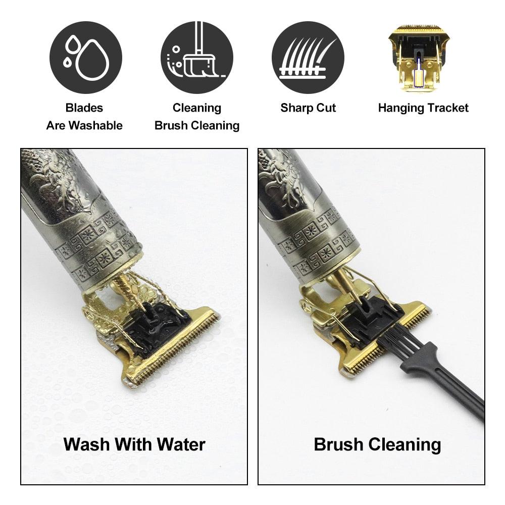 T9 Usb Electric Hair Clipper For Men Hair Cutting Machine Rechargeable - Sterilamo